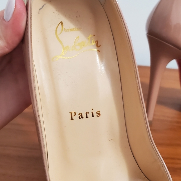 Christian Louboutin Nude Heels - Picture 6 of 8